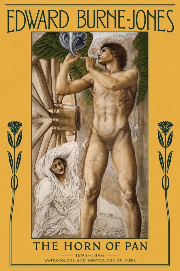 Edward Burne-Jones The Hour of the Soul No5 - Poszter