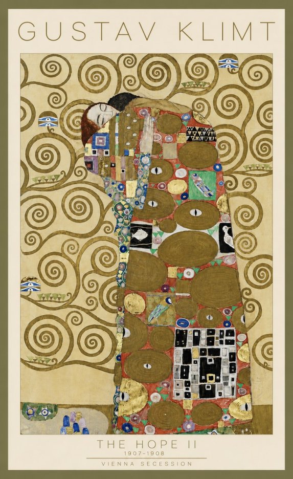 Klimt The Hope Ii No4 - Poszter