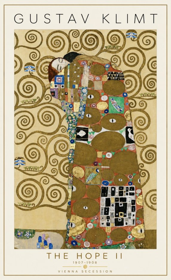 Klimt The Hope Ii No6 - Poszter