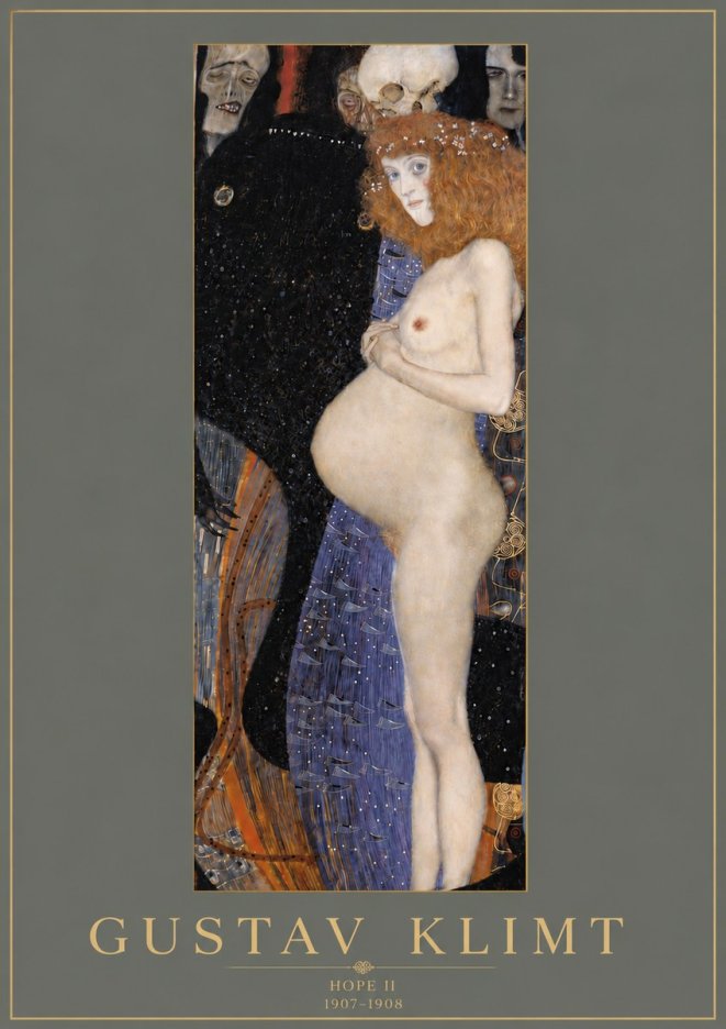 Klimt Hope Ii No6 - Poszter