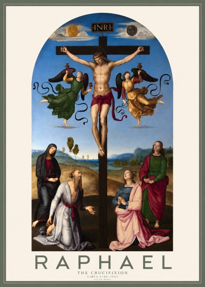 Raphael The Crucifixion No2 - Poszter