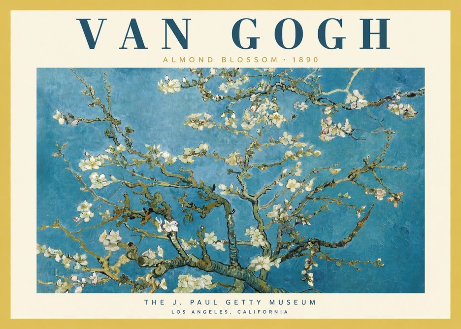 Van Gogh Almond Blossom No6 - Poszter