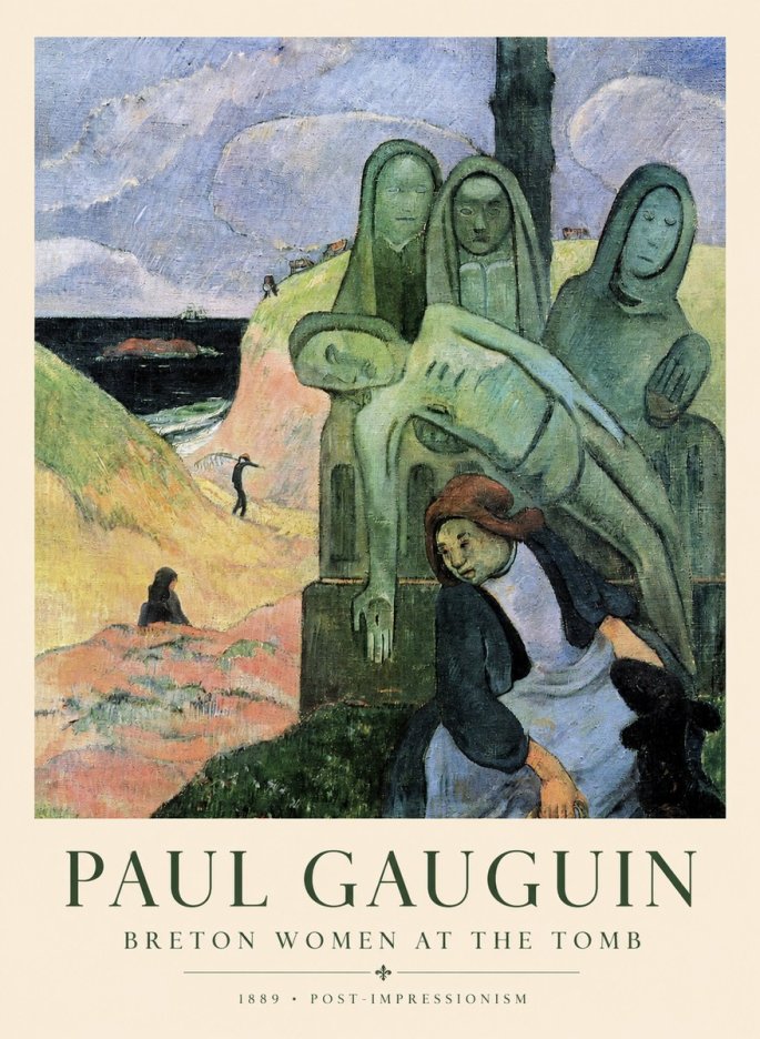 Paul Gauguin The Loss (Te Arii Voyeuse) No2 - Poszter