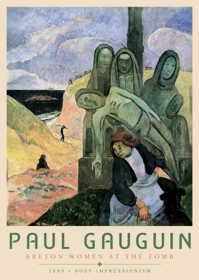 Paul Gauguin The Loss (Te Arii Voyeuse) No4 - Poszter