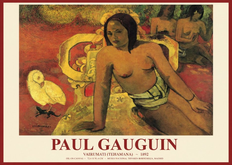 Paul Gauguin Vairumati (Tehamana) No1 - Poszter