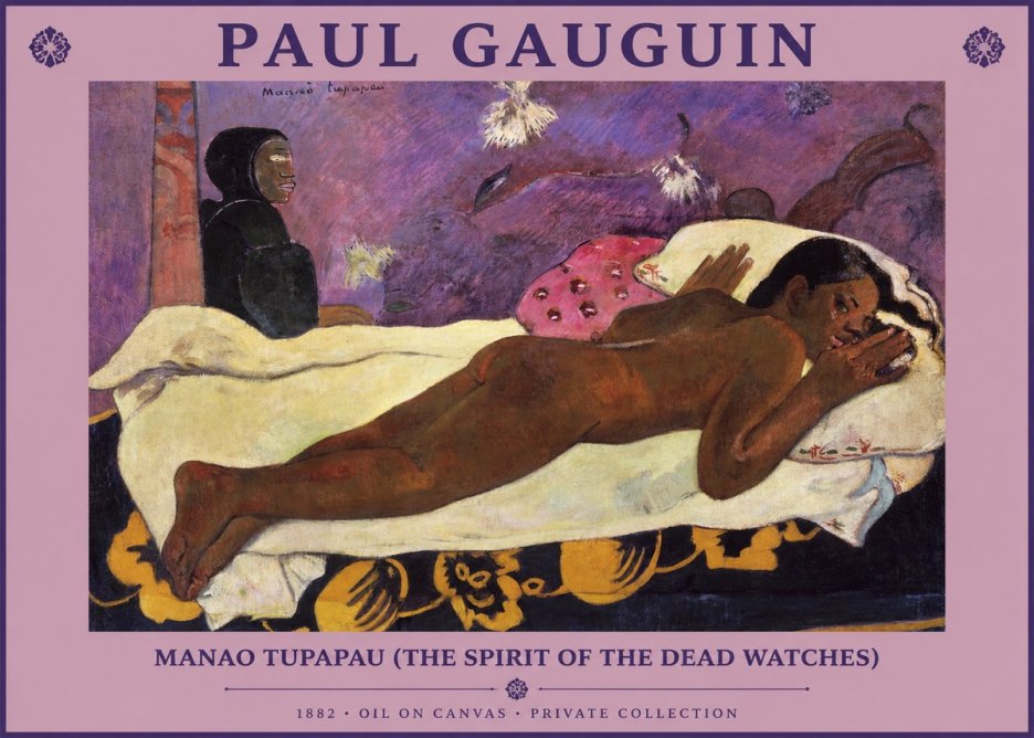 Paul Gauguin Manao Tupapau (the Spirit of the Dead Watches) No1 - Poszter
