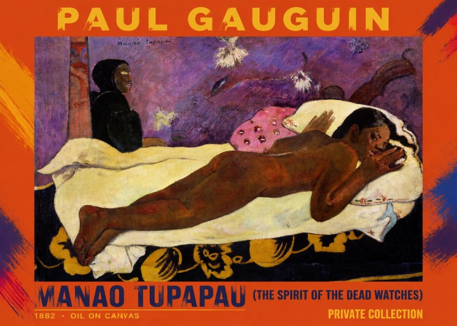 Paul Gauguin Manao Tupapau (the Spirit of the Dead Watches) No3 - Poszter