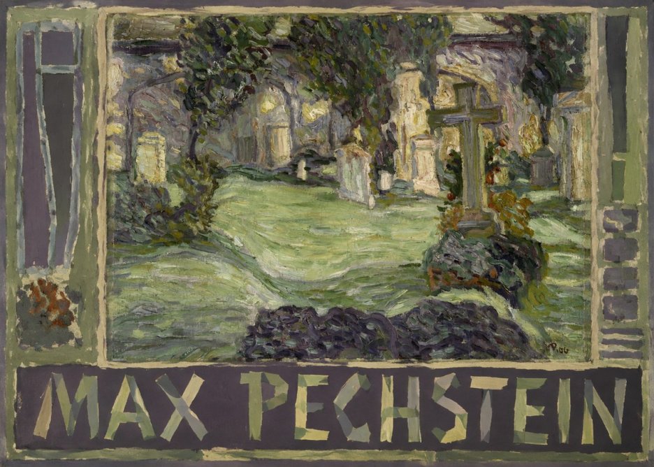 Max Pechstein Cemetery No1 - Poszter