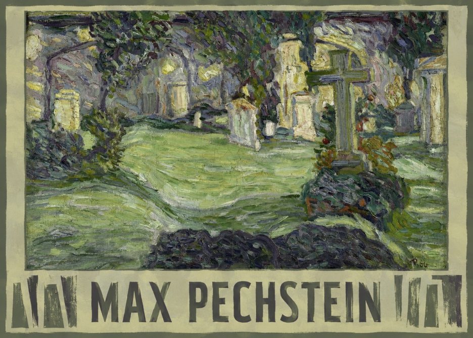 Max Pechstein Cemetery No3 - Poszter
