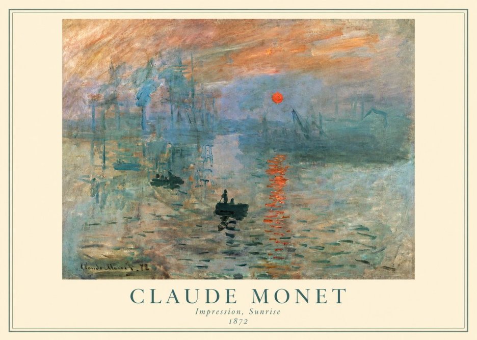 Monet Impression, Sunrise II No2 - Poszter