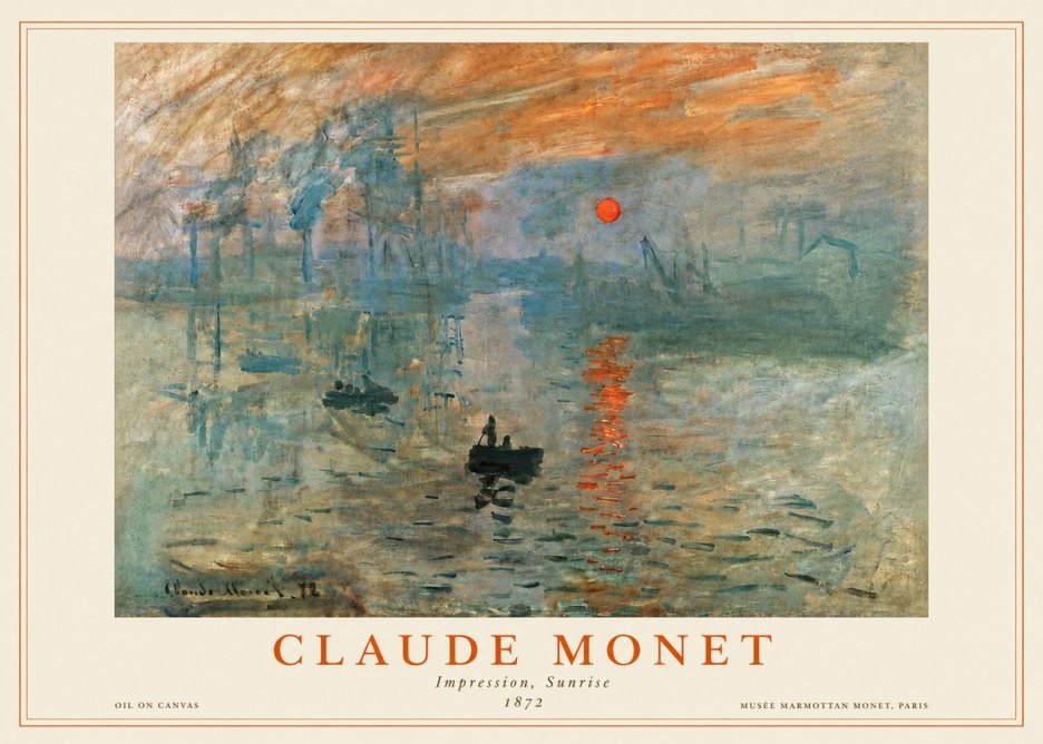 Monet Impression, Sunrise II No4 - Poszter