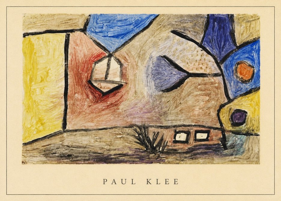 Paul Klee Der Niesen No3 - Poszter