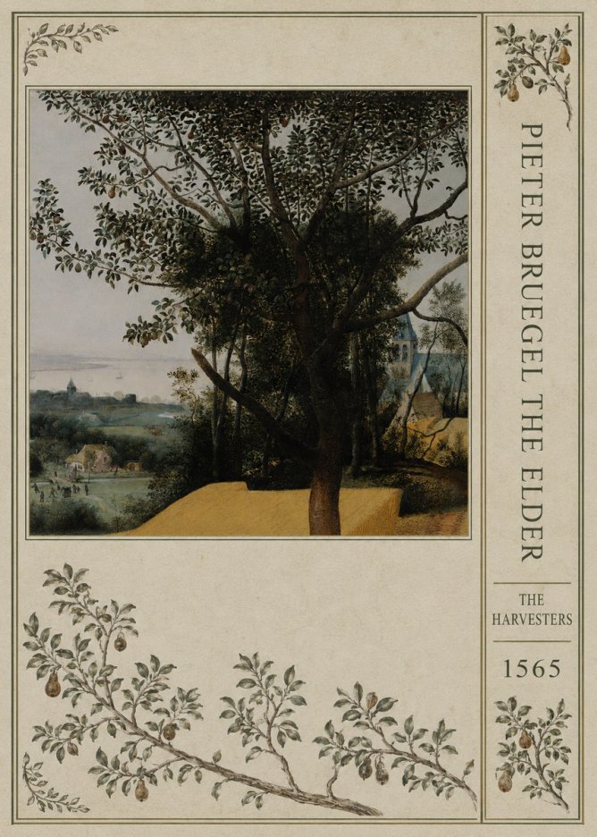 Pieter Bruegel The Harvesters III No2 - Poszter