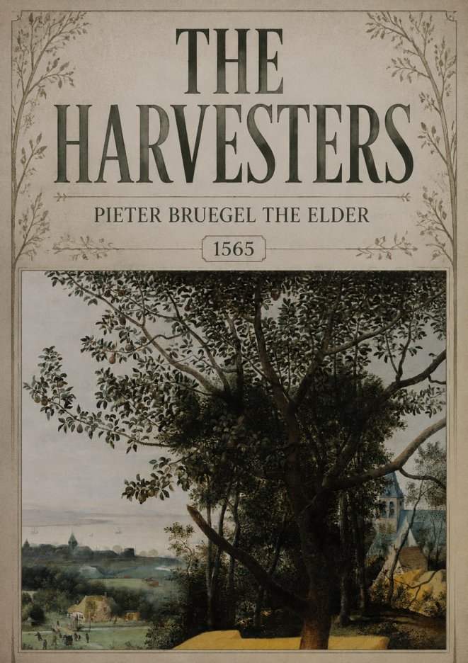 Pieter Bruegel The Harvesters III No3 - Poszter