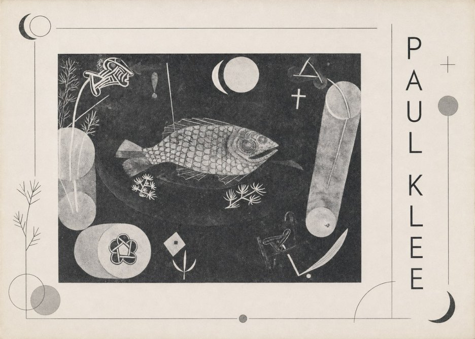 Paul Klee Abstract Fish No2 - Poszter
