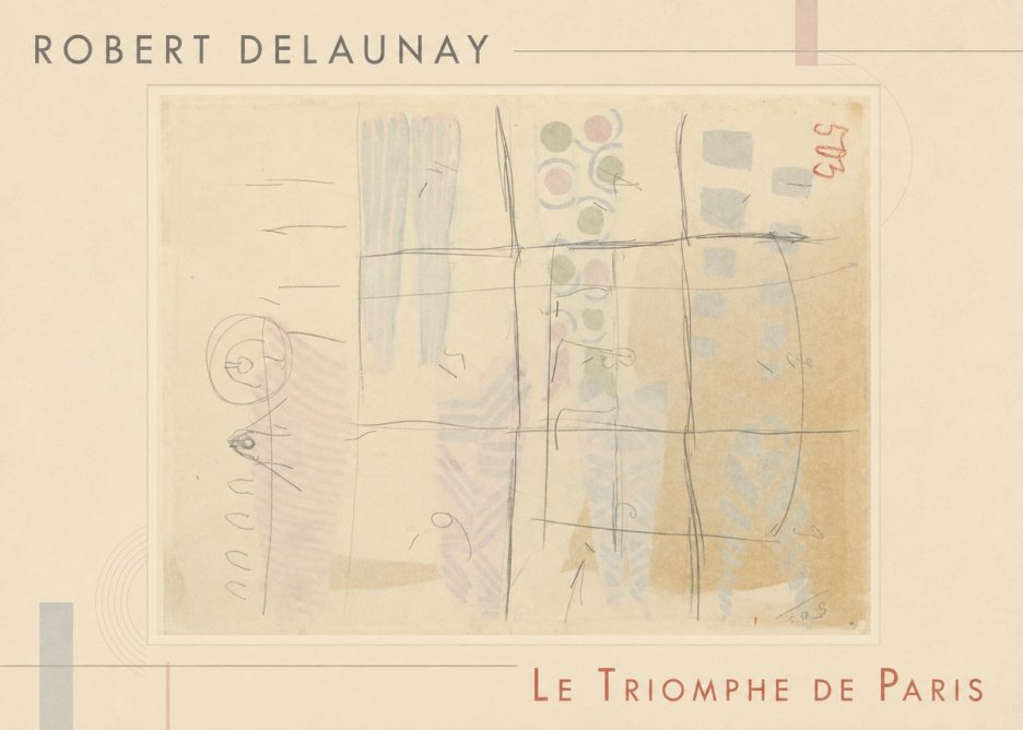 Robert Delaunay Le Triomphe De Paris I No1 - Poszter