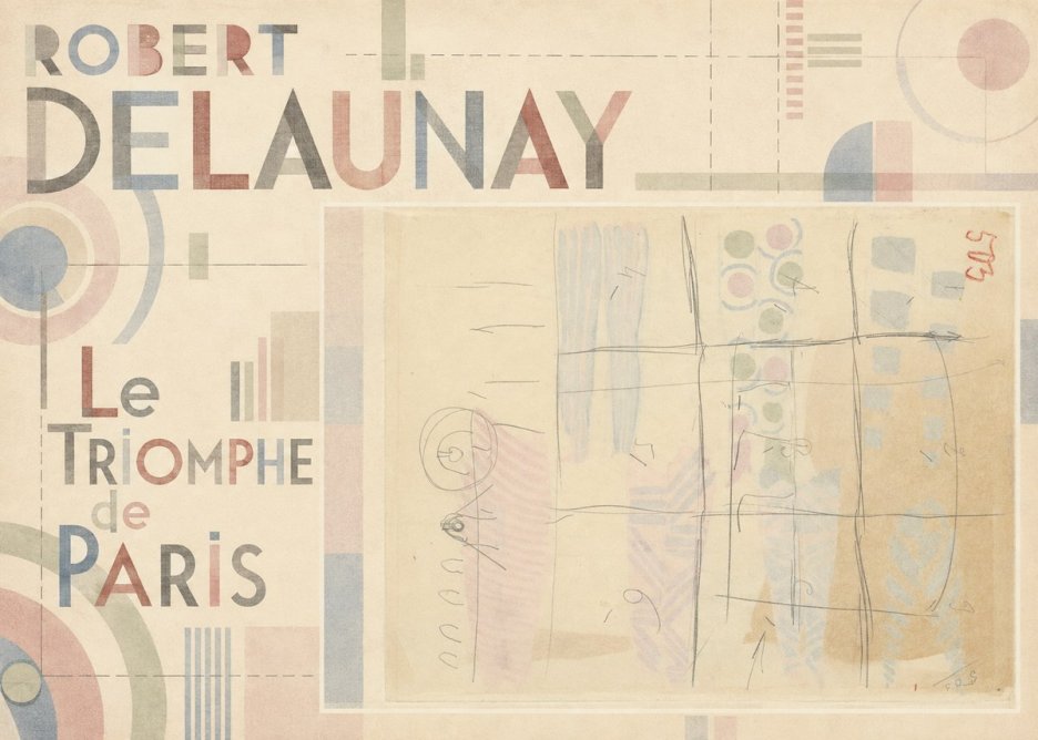 Robert Delaunay Le Triomphe De Paris I No5 - Poszter