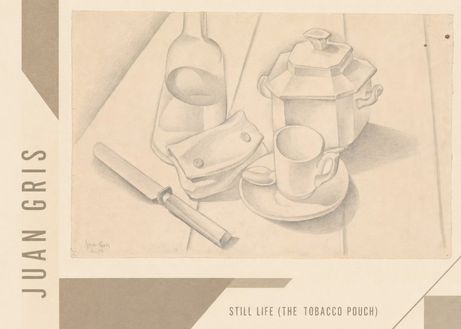 Juan Gris Still Life (the Tobacco Pouch) No2 - Poszter