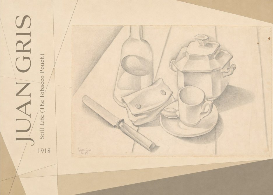 Juan Gris Still Life (the Tobacco Pouch) No5 - Poszter