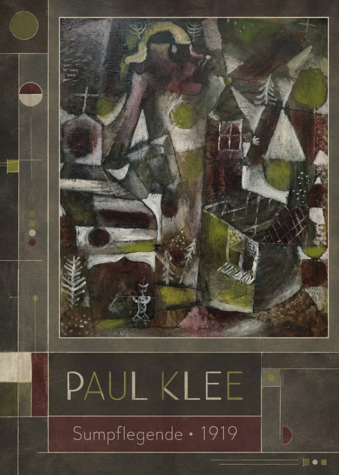 Paul Klee Sumpflegende II No2 - Poszter