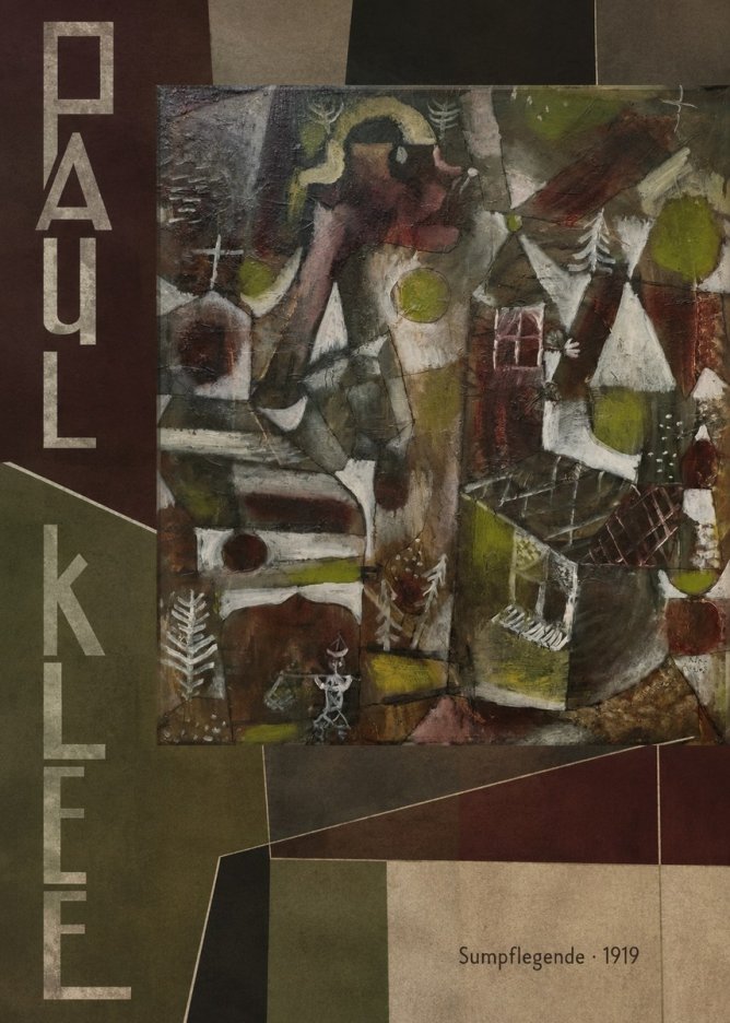 Paul Klee Sumpflegende II No4 - Poszter