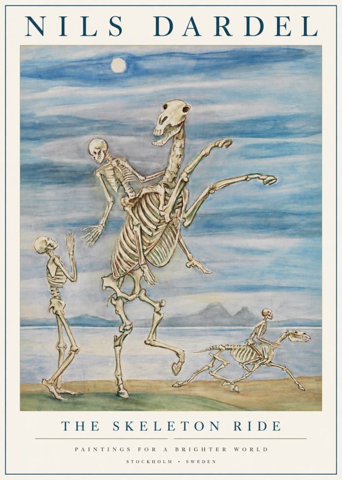 Nils Dardel The Dancer No2 - Poszter