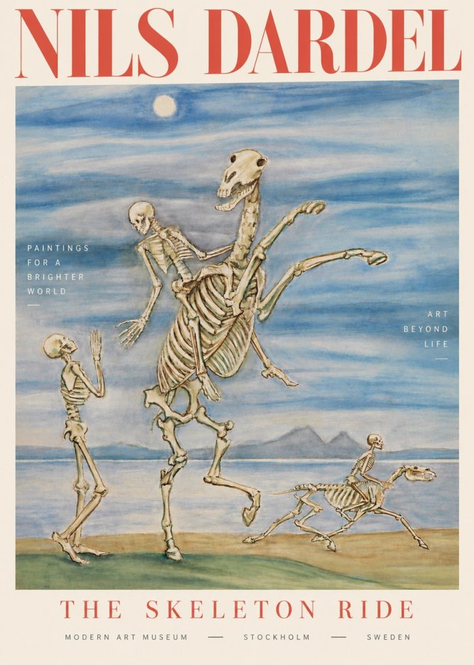 Nils Dardel The Dancer No4 - Poszter