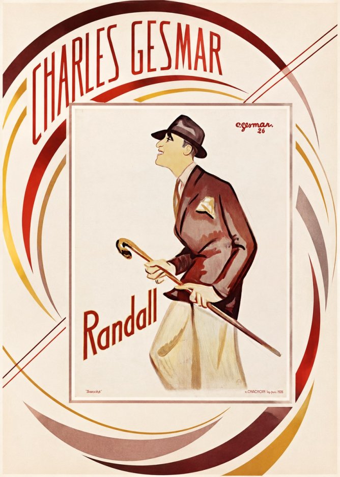 Charles Gesmar Randall I No6 - Poszter