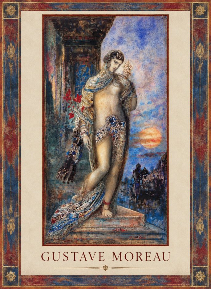 Gustave Moreau Salomé I No1 - Poszter