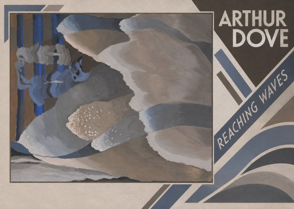 Arthur Dove Reaching Waves No4 - Poszter