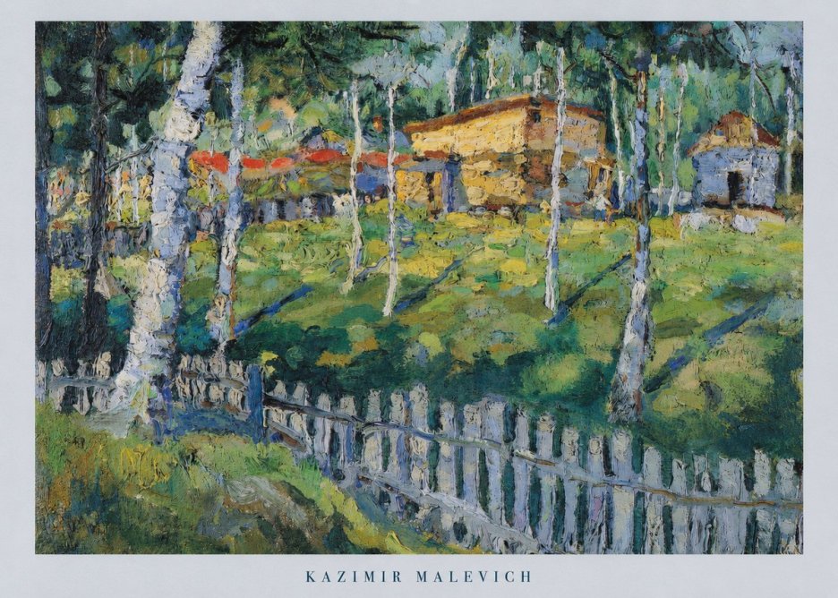 Kazimir Malevich Birch Grove No5 - Poszter