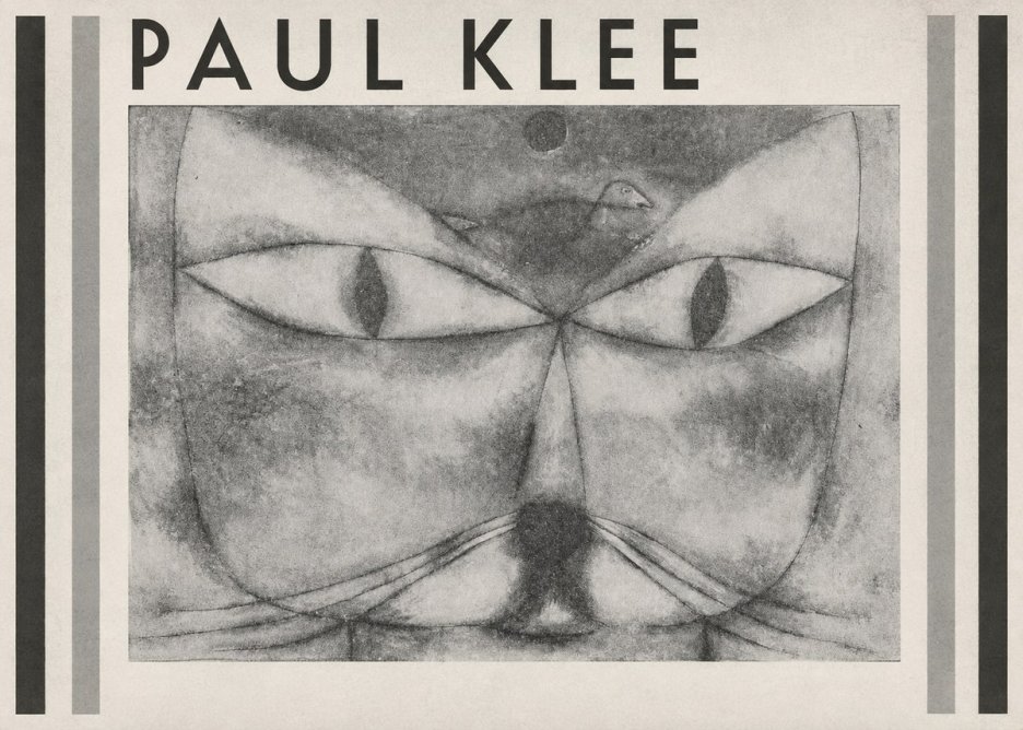 Paul Klee Cat and Bird No1 - Poszter