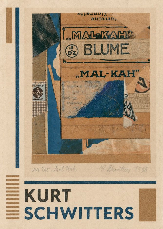 Kurt Schwitters Mal Kah No1 - Poszter