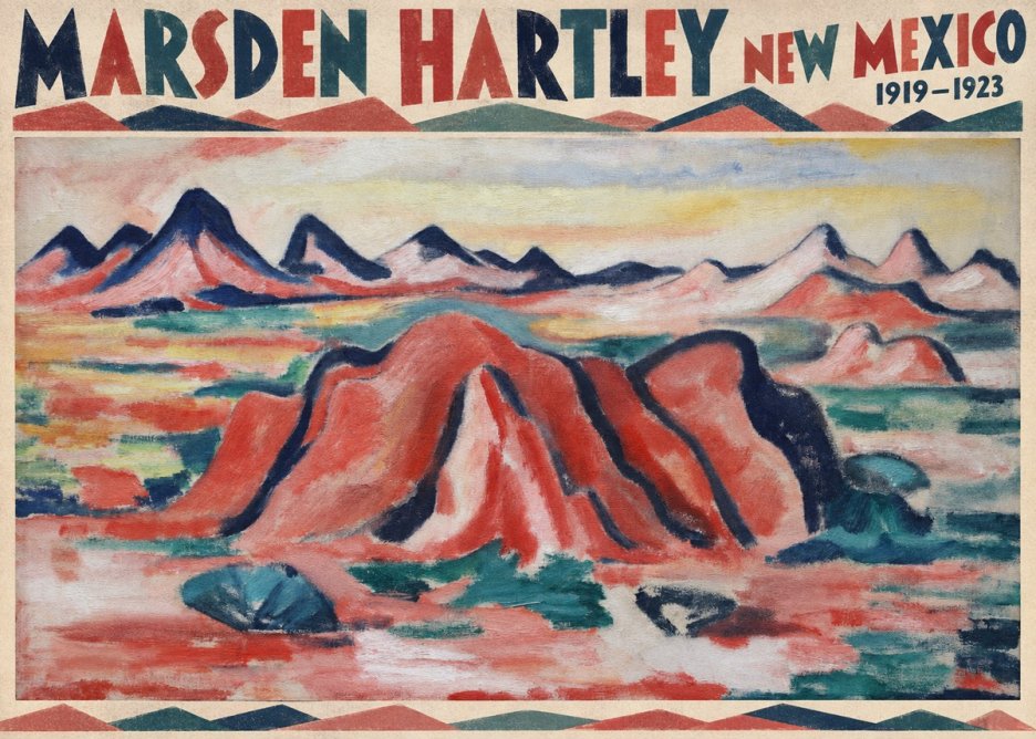 Marsden Hartley New Mexico No4 - Poszter