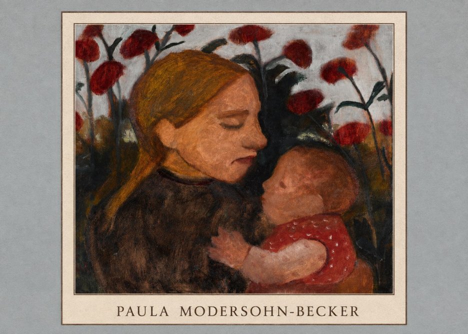 Paula Modersohn-Becker Mother and Child No4 - Poszter