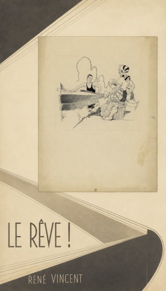 René Vincent Le Rêve ! No4 - Poszter