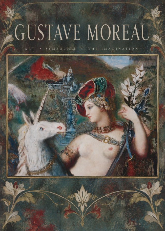 Gustave Moreau The Unicorns I No6 - Poszter