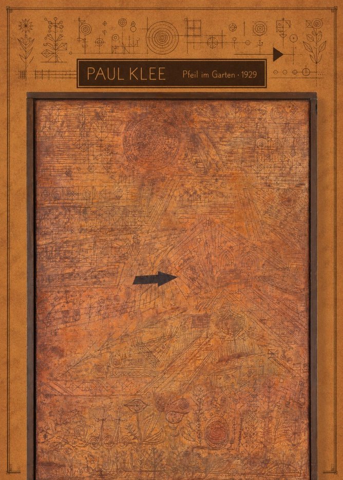 Paul Klee Pfeil Im Garten No6 - Poszter