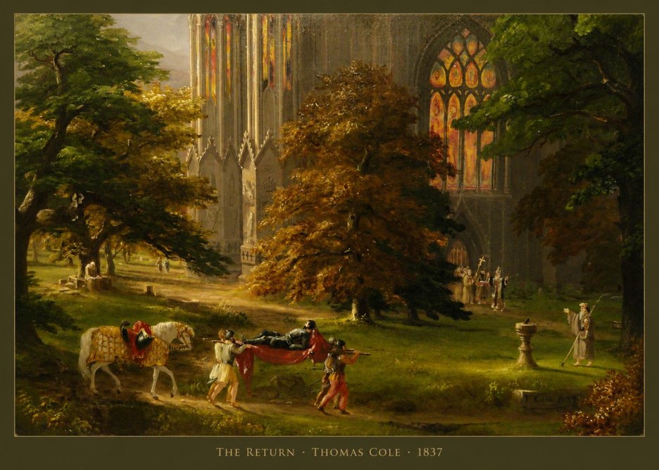 Thomas Cole The Return II No5 - Poszter