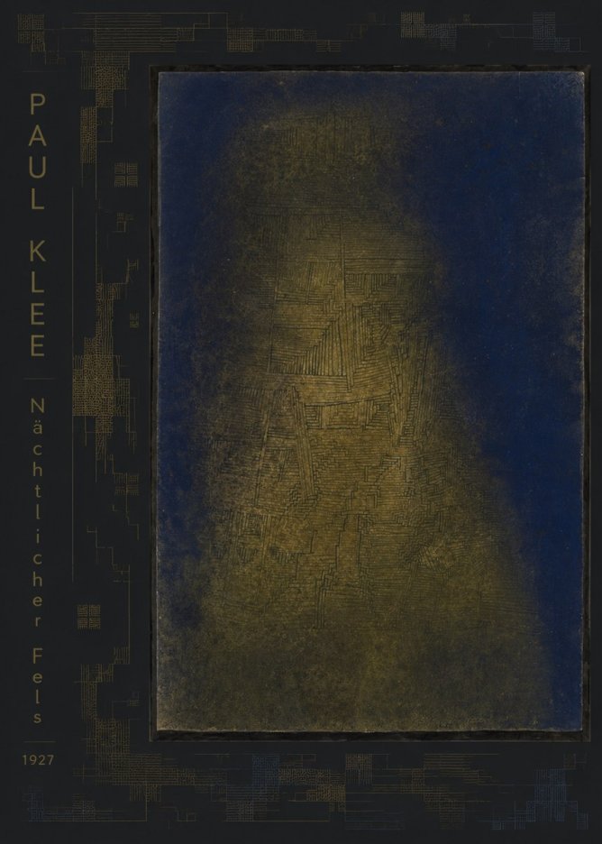 Paul Klee Nächtlicher Fels No4 - Poszter