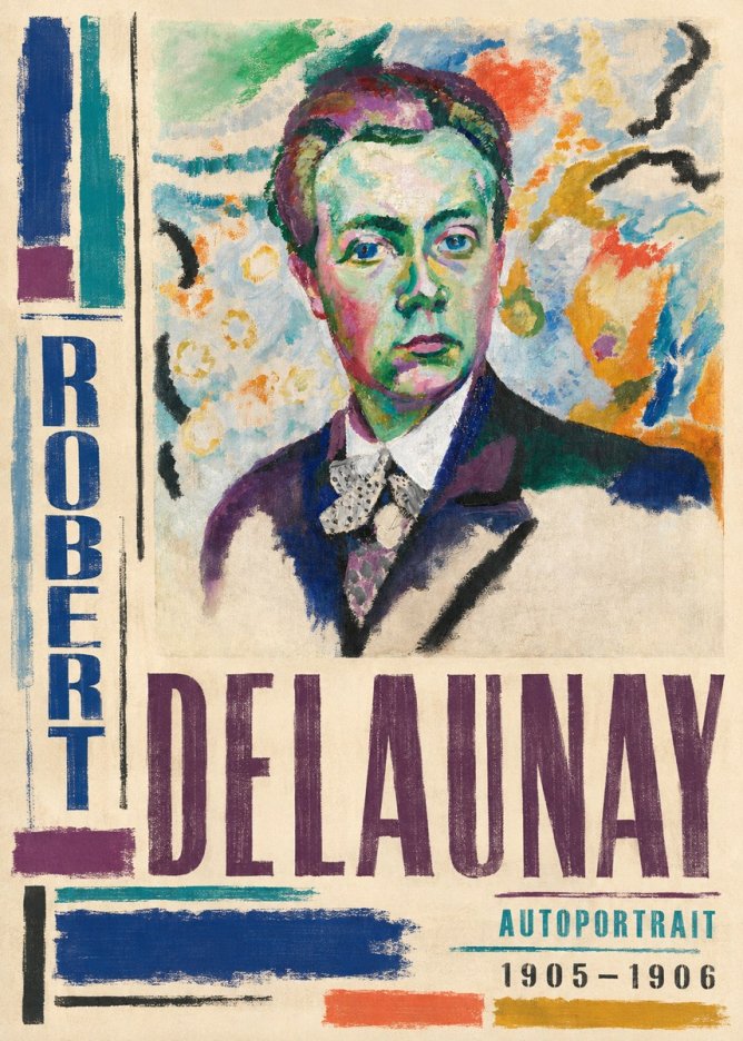 Robert Delaunay Autoportrait No4 - Poszter