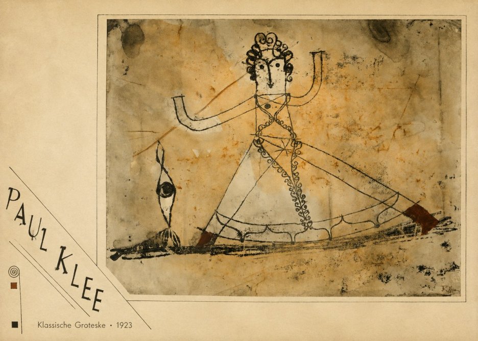 Paul Klee Klassische Groteske No3 - Poszter