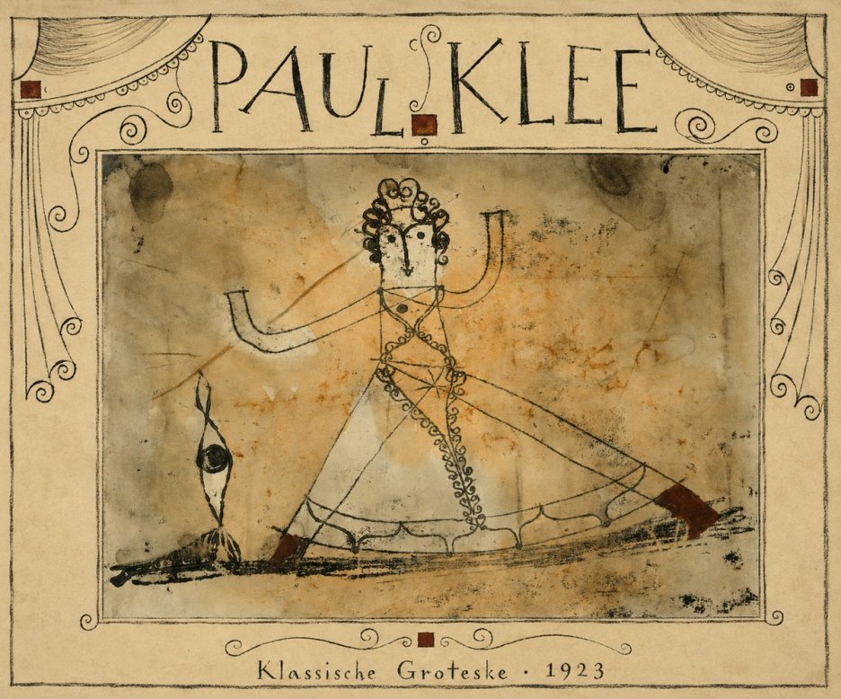 Paul Klee Klassische Groteske No6 - Poszter
