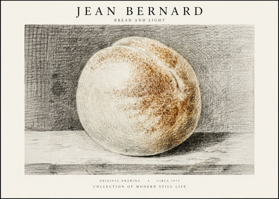 Jean Bernard Bread and Light No1 - Poszter