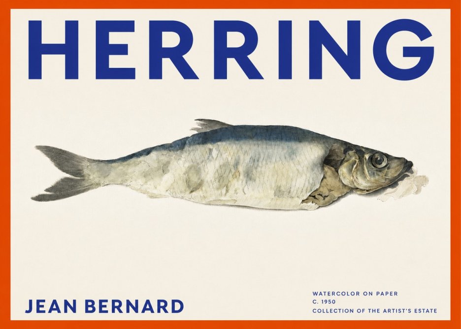 Jean Bernard Herring No2 - Poszter
