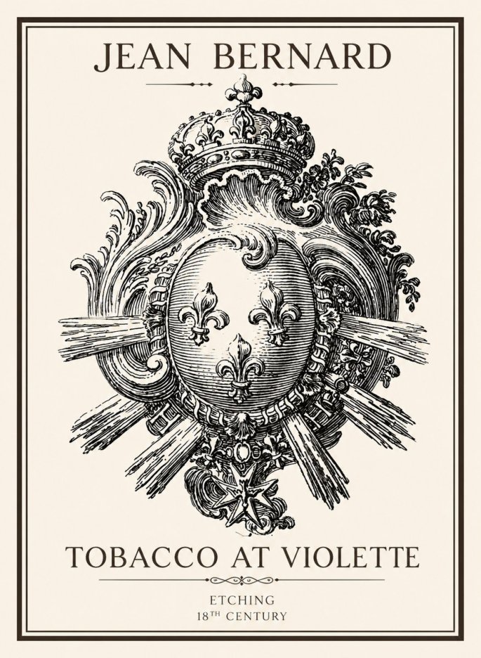 Jean Bernard Tobacco at Violette No1 - Poszter
