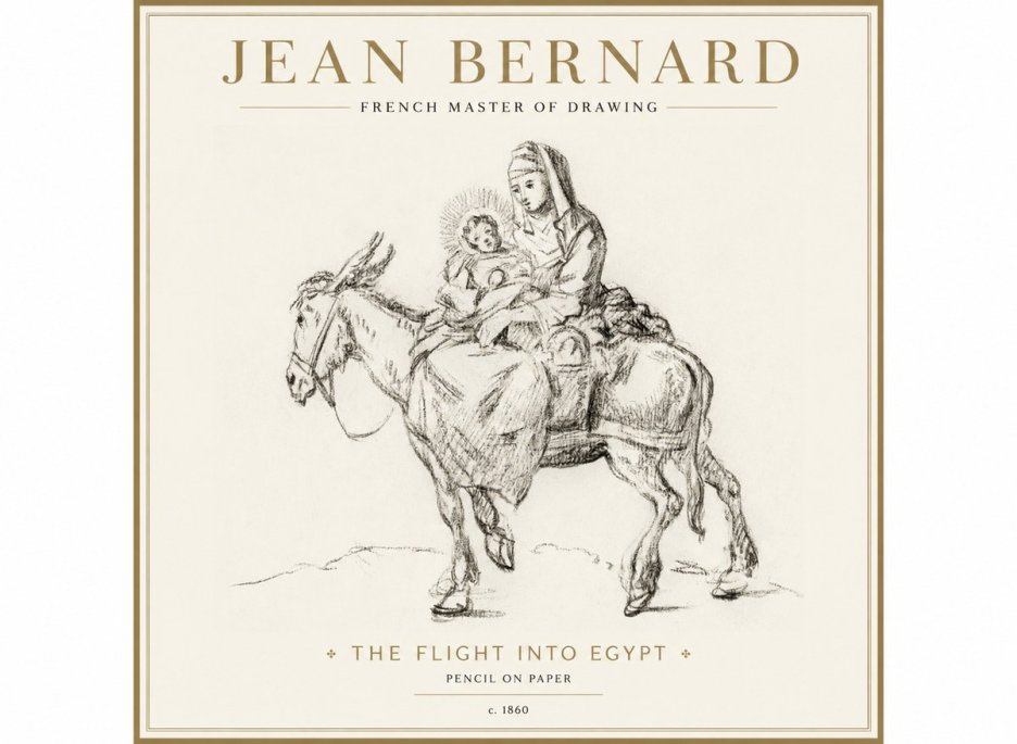 Jean Bernard The Flight into Egypt No1 - Poszter