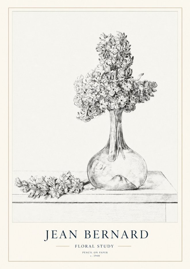 Jean Bernard Spring Blossoms No2 - Poszter