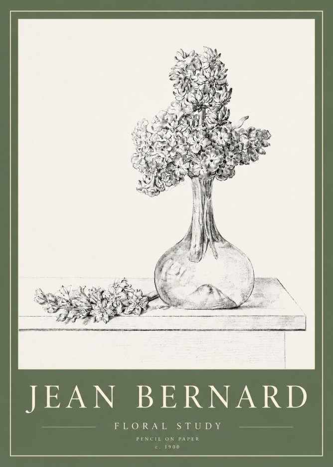 Jean Bernard Spring Blossoms No4 - Poszter
