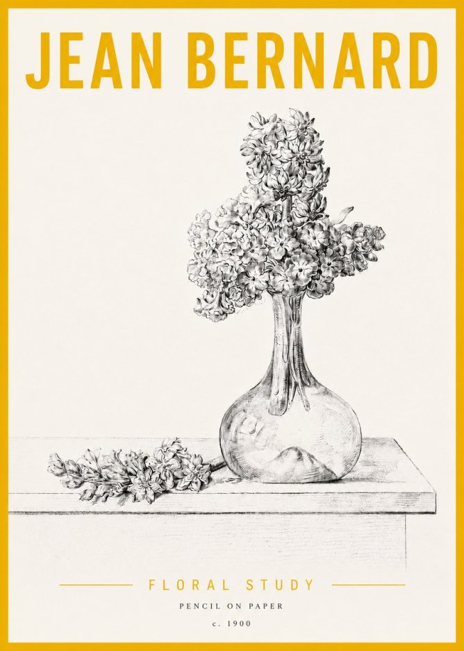 Jean Bernard Spring Blossoms No5 - Poszter